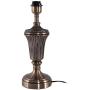 Costzon Bedside Table Lamp, Traditional Elegant Steel Base, Antique Style with Warm Fabric Shade Bulb for Bedroom Living Room Coffee Desk Lamp, Include LED Bulb, Cord (Brass, Set of 2)