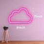Ifreelife Cloud Neon Signs Neon Lights LED Night Light Wall Decor Lights USB Charging/Battery Operated Decorative Lights for Home, Bedroom, Bar, Christmas/Wedding/Birthday Party