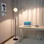 Hsyile Lighting KU300207 Modern Creative White Glass Ball Floor Lamp for Living Room,Bedroom,Office,Hotel,1 Light Hsyile Lighting KU300207 Modern Creative White Glass Ball Floor Lamp for Living Room,Bedroom,Office,Hotel,1 Light