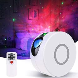 Galaxy Projector, GooDGo Dynamic Christmas Star Light Projector for Bedroom, Laser LED Nebula Cloud Starry Sky Night Light with Remote Control for Kids Adults Party