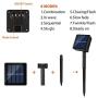 Koxly Solar Christmas String Lights,72FT 200 LED 8 Modes Solar Powered Christmas Lights Outdoor String Lights Waterproof Fairy Lights for Garden Party Wedding Xmas Tree