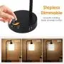 Industrial Lamp,Tomshine Desk Lamp with 2 USB Ports,Stepless Dimmable Vintage Nightstand Lamp, Glass Shade Bedroom Lamp for Bedroom, Living Room Industrial Lamp,Tomshine Desk Lamp with 2 USB Ports,Stepless Dimmable Vintage Nightstand Lamp, Glass Shade Bedroom Lamp for Bedroom, Living Room