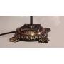 Stunning Handmade Turkish Moroccan Mosaic Glass Colorful Boho Table Desk Bedside Lamp Light Lampshade (Multicolor)