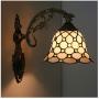 Wall Lamps, Tiffany Style Wall Lights, Retro Creative Bedroom Living Room Dining Room Study Staircase Hallway Aisle Decorative Lighting,E