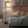 OOWOLF LED Floor Lamp 9W Modern Tall Pole Arc Light with Hanging Lamp Shade Minimalist Floor Light for Bedroom, Living Room, Study Room, Office OOWOLF LED Floor Lamp 9W Modern Tall Pole Arc Light with Hanging Lamp Shade Minimalist Floor Light for Bedroom, Living Room, Study Room, Office