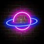 Neon Signs, NELOMO Neon Signs for Wall Decor Planet Neon Light Sign LED Neon Lights for Bedroom Battery & USB Powered Neon Signs for Bedroom Home Room Bar Party Wedding Christmas (Blue and Pink) Neon Signs, NELOMO Neon Signs for Wall Decor Planet Neon Light Sign LED Neon Lights for Bedroom Battery & USB Powered Neon Signs for Bedroom Home Room Bar Party Wedding Christmas (Blue and Pink)