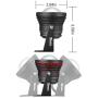 RUICAIKUN LED Flood Light 10W Waterproof Outdoor US Plug RGB Light with Remote Control (DC/AC 12V),Above Ground LED Spotlights