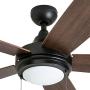 Honeywell Ceiling Fans 50607-01 Ventnor Ceiling Fan, 52'', Bronze