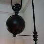 WINSOON American Country Style Pulley Droplight Antique Retro Iron Pendant Ceiling Lighting Adjustable Wire Lamps (1 Head)