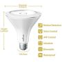 Sengled Flood Light with Motion Sensor Light Outdoor & Dusk to Dawn Sensor Light, Smart Light Bulb 1200LM, Smart Bulbs that Work with Alexa, Google Home, Hub Required, Smart LED Flood Light, 1 Pack