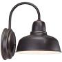 Rustic Outdoor Wall Light Fixture Bronze 11 1/4'' Urban Barn Farmhouse for Exterior House Porch Patio - John Timberland