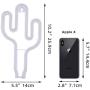 Flamingo & Cactus Neon Lights, Creative LED Neon Signs for Bedroom, Kids Room, Beer Bar, Birthday Party, Childrens Gift