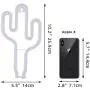 Flamingo & Cactus Neon Lights, Creative LED Neon Signs for Bedroom, Kids Room, Beer Bar, Birthday Party, Childrens Gift