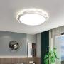 LED Flush Mount Ceiling Light FangYanMei Small Ceiling lamp Sun Ceiling Light for Bedroom Boys and Girls Room lamp White Metal Light led Modern Ceiling Light fixtures 4000K 20.4INCH 68W