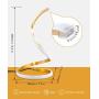 Spiral LED Table Lamp, Modern 3 Colors Dimmable Desk Lamp with Minimalist Lighting Design & Touch Controller, Creative Stylish Smart Lamp for Bedroom, Office, Home (Gold)