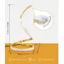 Spiral LED Table Lamp, Modern 3 Colors Dimmable Desk Lamp with Minimalist Lighting Design & Touch Controller, Creative Stylish Smart Lamp for Bedroom, Office, Home (Gold)