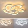 50 X 9 cm 5 Flower-Shaped Chandelier with Remote Control Acrylic LED Light Energy-Saving cChandelier Polished Soft Light High Transmittance Suitable for Living Room and Bedroom 40W (5) 50 X 9 cm 5 Flower-Shaped Chandelier with Remote Control Acrylic LED Light Energy-Saving cChandelier Polished Soft Light High Transmittance Suitable for Living Room and Bedroom 40W (5)