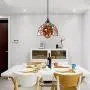 LITFAD Elegant Tiffany Style Pendant Light with Oversize Sunflower Pattern One-Light LED Ceiling Hanging Pendant Lamp Chandelier for Kitchen Island Dining Room Restaurant - D