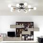 LightInTheBox 10-Head Vintage Metal Semi Flush Mount Ceiling Light Living Room Dining Room Lighting Painted Finish Ceiling Light Lighting Fixture LightInTheBox 10-Head Vintage Metal Semi Flush Mount Ceiling Light Living Room Dining Room Lighting Painted Finish Ceiling Light Lighting Fixture
