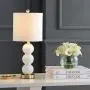 JONATHAN Y JYL1021A February 21'' Glass/Metal LED Lamp Contemporary for Bedroom,Living Room,Office,College Dorm,Coffee Table,Bookcase, White/Brass Gold JONATHAN Y JYL1021A February 21'' Glass/Metal LED Lamp Contemporary for Bedroom,Living Room,Office,College Dorm,Coffee Table,Bookcase, White/Brass Gold