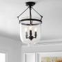 JONATHAN Y JYL9039A Charlotte 14.5'' Metal/Glass LED Semi-Flush Mount Traditional,FrenchCountry,Classic Dimmable, 2700K Cozy Warm Light, for Kitchen,Hallway,Bathroom,Stairwell, Oil Rubbed Bronze JONATHAN Y JYL9039A Charlotte 14.5'' Metal/Glass LED Semi-Flush Mount Traditional,FrenchCountry,Classic Dimmable, 2700K Cozy Warm Light, for Kitchen,Hallway,Bathroom,Stairwell, Oil Rubbed Bronze