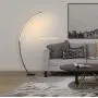 Modern LED Floor Lamp Arc Contemporary Minimalist Linear Design Lighting Fixture for Living Room Bed Room Dining Room Office
