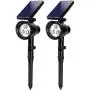 InnoGear Solar Lights, 2-in-1 Waterproof 3 LED Solar Spotlights Adjustable Wall Light Landscape Lighting Security Light Outdoor Auto On/Off for Patio Deck Yard Garden Driveway, Pack of 2 InnoGear Solar Lights, 2-in-1 Waterproof 3 LED Solar Spotlights Adjustable Wall Light Landscape Lighting Security Light Outdoor Auto On/Off for Patio Deck Yard Garden Driveway, Pack of 2