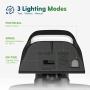Freelicht 40W LED Security Lights with Motion Sensor Outdoor, Waterproof IP65, 3800Lm, 5000K, 3 Head Adjustable LED Flood Light Outdoor Detection for Garage, Porch, Driveway, Yard