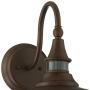 Gough Rustic Farmhouse Outdoor Barn Light Fixture Bronze 12 1/2'' Dusk to Dawn Motion Sensor for Exterior House Porch Patio Deck - John Timberland