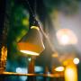 String Lights for Bedroom, 11 Ft Diamond Shape Decorative String Lights Warm White 10 LED Bulbs Waterproof Connectable Plug in for Indoor Wedding Party Bedroom Christmas Outdoor Garden Patio