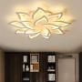 TFCFL 18 Heads LED Ceiling Light, Modern Dimmable Acrylic Chandelier Lamp Lotus Shape Pendant Light Fixture for Living Room Dining Bedroom (White) TFCFL 18 Heads LED Ceiling Light, Modern Dimmable Acrylic Chandelier Lamp Lotus Shape Pendant Light Fixture for Living Room Dining Bedroom (White)