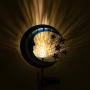 Solar Powered Garden Lights -  Outdoor Decorative Moon Light - Metal Waterproof Solar Garden Light for Pathway, Lawn, Patio, Yard