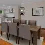 Infront 3-Light Farmhouse Black Chandelier Hanging Lights Modern Pendant Kitchen Lighting Dining Room Lighting Fixtures Hanging Lamp Ceiling Lights Semi Flush Mount