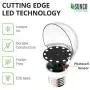 Sunco Lighting 10 Pack A19 LED Bulb with Dusk-to-Dawn, 9W=60W, 800 LM, 3000K Warm White, Auto On/Off Photocell Sensor - UL