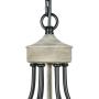 Lampundit 6-Light Farmhouse Chandelier for Dining Room Kitchen Island Lighting Hanging Fixture, 27.5 inches Diameter, Oil Black & Gray Finish Lampundit 6-Light Farmhouse Chandelier for Dining Room Kitchen Island Lighting Hanging Fixture, 27.5 inches Diameter, Oil Black & Gray Finish
