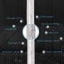 Tangkula 100 FT Cold White LED Rope Lights, Waterproof & Cuttable LED Strip Rope Lights, Ideal for Indoor/Outdoor Use, Background Decorative Lighting, Christmas Decorative,Trees, Eaves Decorations