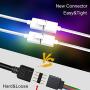 65.6 FEET Smart LED Strip Lights,Hedynshine RGB Light Strips 24V 44key Remote Controller, Work with Alexa/Google Home, Led Strip Lights Alexa 66ft