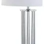 JONATHAN Y JYL2025A Lillian 18'' Metal Mini LED Lamp Transitional,Glam,Traditional,Contemporary for Bedroom, Living Room, Office, College Dorm, Coffee Table, Bookcase, Chrome with White Shade