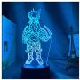 HOKVJ 3D Lamp Katsuki Bakugo Figure Kids Bedroom Nightlight Led Touch Sensor Room Lighting Anime My Hero Academia Gift Led Night Light