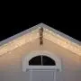 Stay Off The Roof Super Bright Christmas Warm White LED Icicle Lights Outdoor Set - 150-Piece - 12 ft Lighted Length, Connect up to 18 Sets - Holiday Pack Stay Off The Roof Super Bright Christmas Warm White LED Icicle Lights Outdoor Set - 150-Piece - 12 ft Lighted Length, Connect up to 18 Sets - Holiday Pack