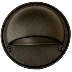 Low Voltage Step Light in Black Finish