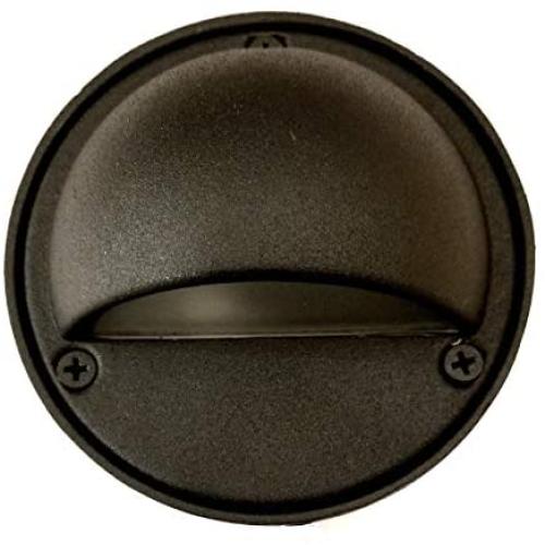 Low Voltage Step Light in Black Finish