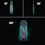 HIPIYA Dream Catcher LED 3D Illusion USB Night Light Dreamcatcher Lamp Festival Present Birthday Gift for Baby Boy Girl Kid Old Parent Mother Nursery Bedroom Decoration Room Home Decor (Dream)