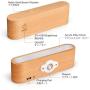 Reading Lights for Books in Bed [Noble Wooden Magnetic Dimmable 360° Rotatable] Portable Lights Battery Powered Lamps for Bedrooms Living Room Bedside, Rechargeable Night Wall Table Lights for Reading