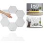 Hexagon LED Lights,Smart LED Light Panels Touch Control Wall Light Hexagonal Modular Light DIY Geometry Splicing Hex Light Honeycomb Hallway Night Light for Home Office Hotel Bar Festive Gift,6 Pack