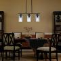 INFRONT Linear Chandelier Farmhouse, Dining Room Chandelier Farmhouse, Dining Light Fixtures Ceiling Hanging, Dining Chandelier Lighting Modern, Kitchen Chandelier Farmhouse, Kitchen Chandelier Light