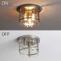 KDG 3-Light Flush Mount Ceiling Light Fixture,Adjustable,Clear Seeded Glass Shade,Silver Modern Industry Ceiling Light for Kitchen Bedroom Living Room Hallway Dining Room Bathroom