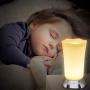 Deeplite Cordless Battery Operated Lamps for Home Table, Small Decorative Motion Sensor Night Light for Hallway, Bedroom, Bathroom, Kitchen Tables, Retro Nightstand Desk Lamp with Soft Light