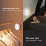 Svarog Motion Sensor Closet Lights,Auto ON/Off Battery-Powered LED Night Lights,Stick-Anywhere Wall Light Step Lights Stair Lights for Bedroom,Bathroom,Cabinet,Kitchen,Hallway,Entrance（Pure White）