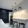 Black Pendant Light, Industrial Hanging Light Fixture Cage Pendant Lighting Edison Small Ceiling Light for Kitchen Island Living Room Bedroom
